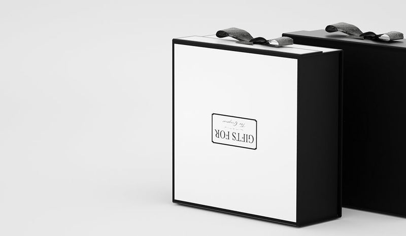 balck-and-white-ribbon-closure-high-end-gift-boxes