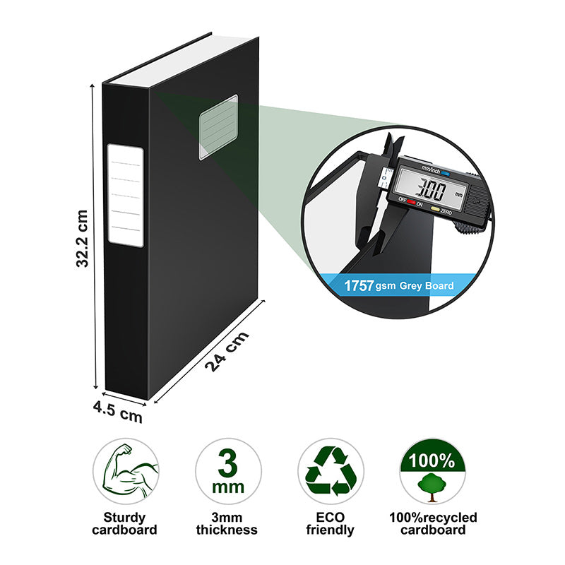 File Classiy Box Cardboard Storage File Boxes With Lable to Classify Documents– JIAWEI WORLD