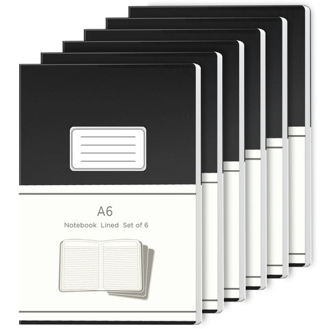 A6-lined-work-notebook-set-of-6-black-cover