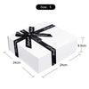 24x24x9.5cm-white-cardboard-gift-box-with-black-crossing-ribbon
