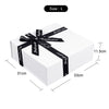 33x31x11.5cm-white-cardboard-gift-box-with-black-crossing-ribbon