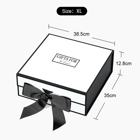 38.5x35x12.8cm-white-cardboard-gift-box-with-black-ribbon-closure