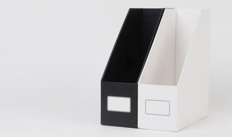 black-and-white-magazine-file-holders