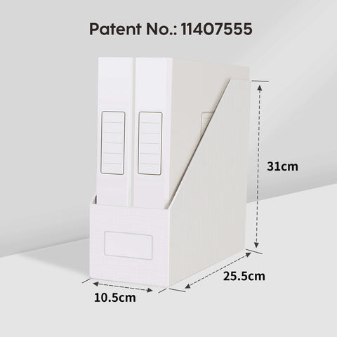 10.5x25.5x31cm-white-magazine-file-holder
