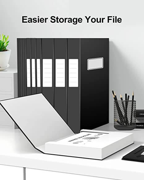 Cardboard Storage File Boxes With Lable to Classify Documents– JIAWEI WORLD