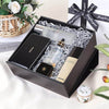 28x28x10.5cm-white-gift-box-with-black-crossing-ribboncan-hold-wallet-and-perfume