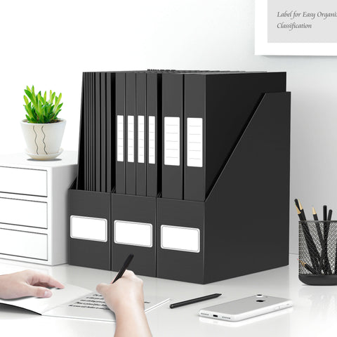 black-magazine-file-holders-help-organize-the-desktop