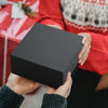 28x28x10.5cm-black-magnetic-cardboard-gift-box-gift-giving-scene
