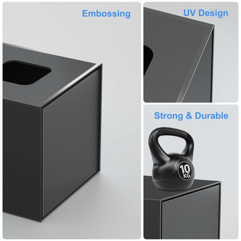 details-of-the-12.5x12.5x10.5cm-black-square-tissue-holder