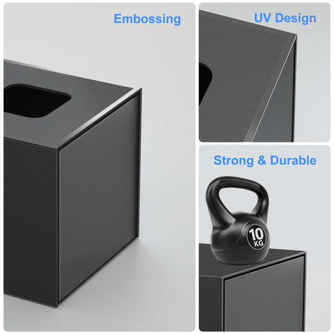 details-of-the-12.5x12.5x10.5cm-black-square-tissue-holder